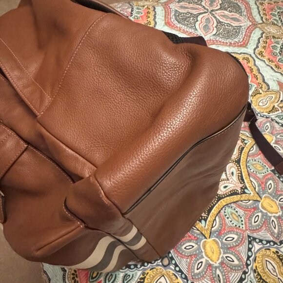 Tan and Black Coach Backpack - Picture 5 of 12